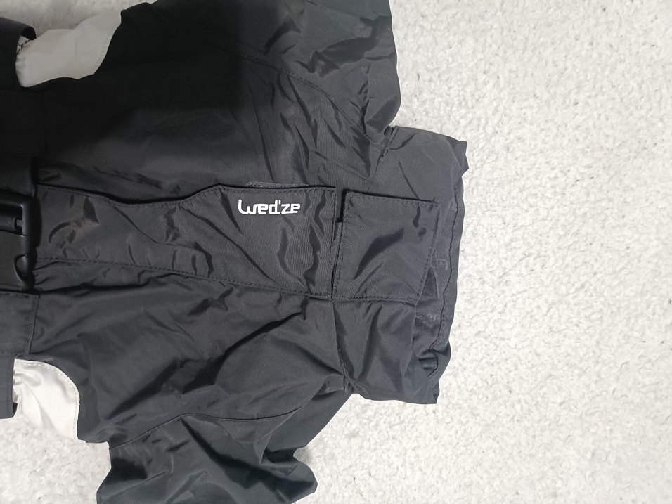 Krem Bel Detaylı çocuk Kayak tulumu - Görsel 3