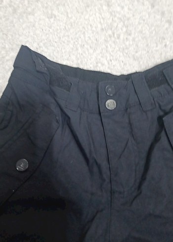 çocuk siyah Rahat Kesim Kayak Pantolonu - Görsel 3