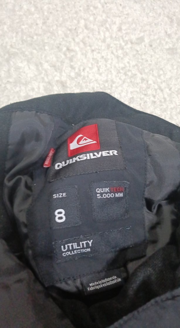 çocuk siyah Rahat Kesim Kayak Pantolonu - Görsel 4