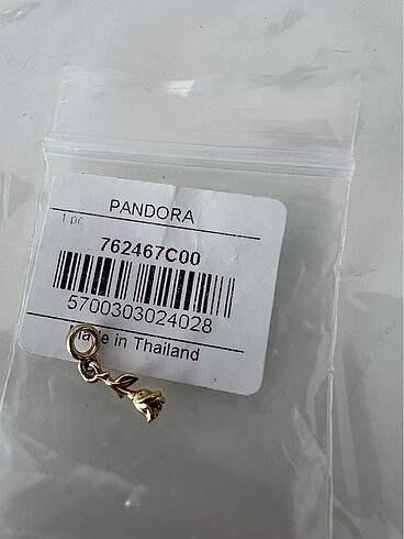  Beden Pandora gül charm