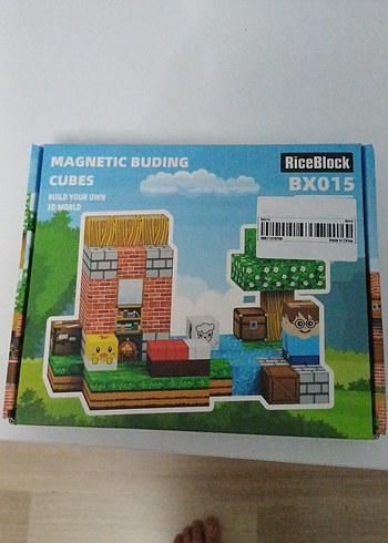 Manyetik Renkli 3D Model Yapboz Küpleri