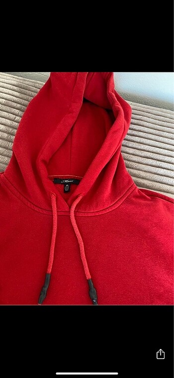 xs Beden Mavi sweatshirt