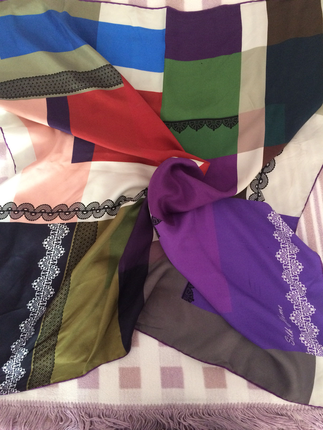 xs Beden Silk Home Eşarp