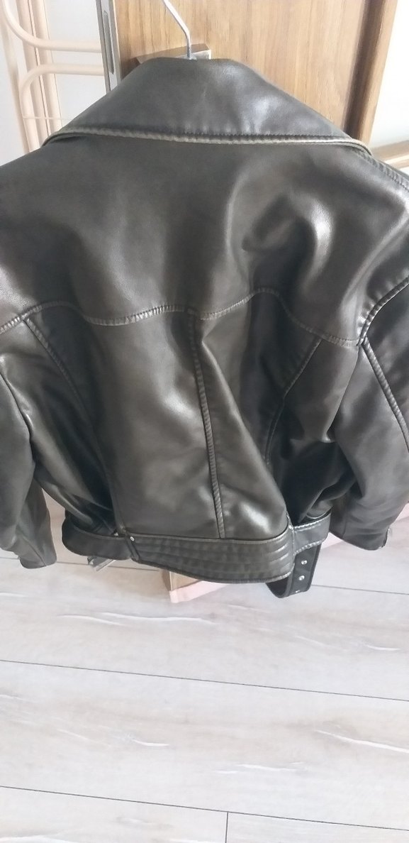Zara Marka  Deri  Ceket - Görsel 3