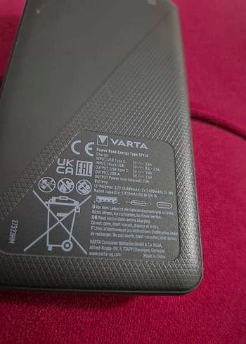 Varta Marka Powerbank - Görsel 3