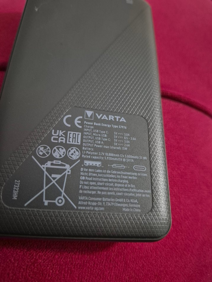 Varta Marka Powerbank - Görsel 3