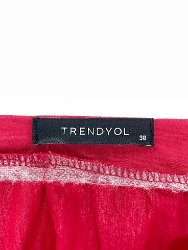 38 Beden bordo Renk Trendyol & Milla Kısa Elbise %70 İndirimli.