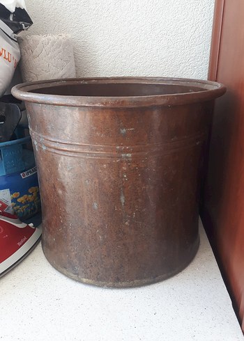 Büyük boy bakır kazan