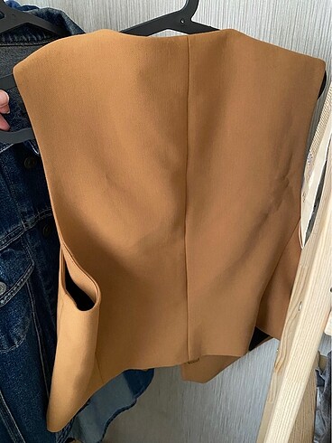 xl Beden çeşitli Renk Sıfır Zara Yelek