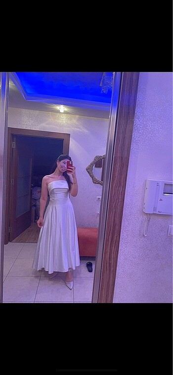 Beyliss beyaz nikah elbisesi