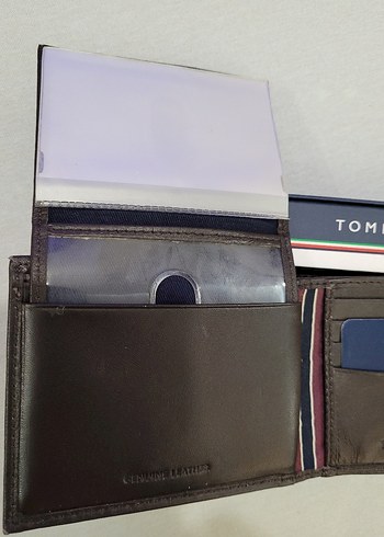 Tommy Hilfiger Erkek Kahverengi Deri Cüzdan - Görsel 8