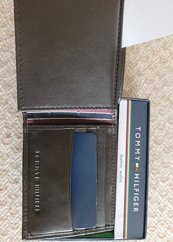Tommy Hilfiger Erkek Kahverengi Deri Cüzdan - Görsel 5