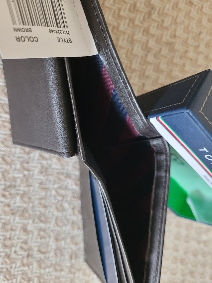 Tommy Hilfiger Erkek Kahverengi Deri Cüzdan - Görsel 3