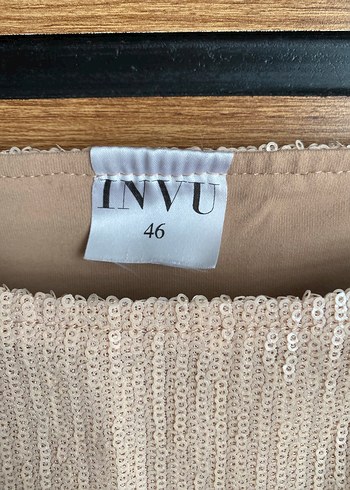 İnvu payetli şık bluz - Görsel 2