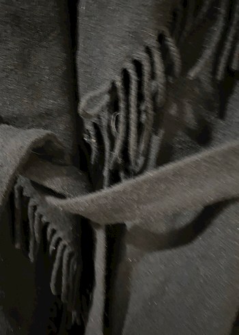 Siyah Kuşaklı Yelek Koton Plus marka - Görsel 4