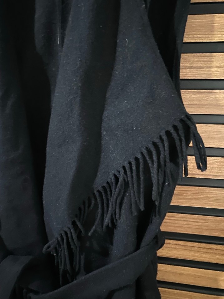 Siyah Kuşaklı Yelek Koton Plus marka - Görsel 2