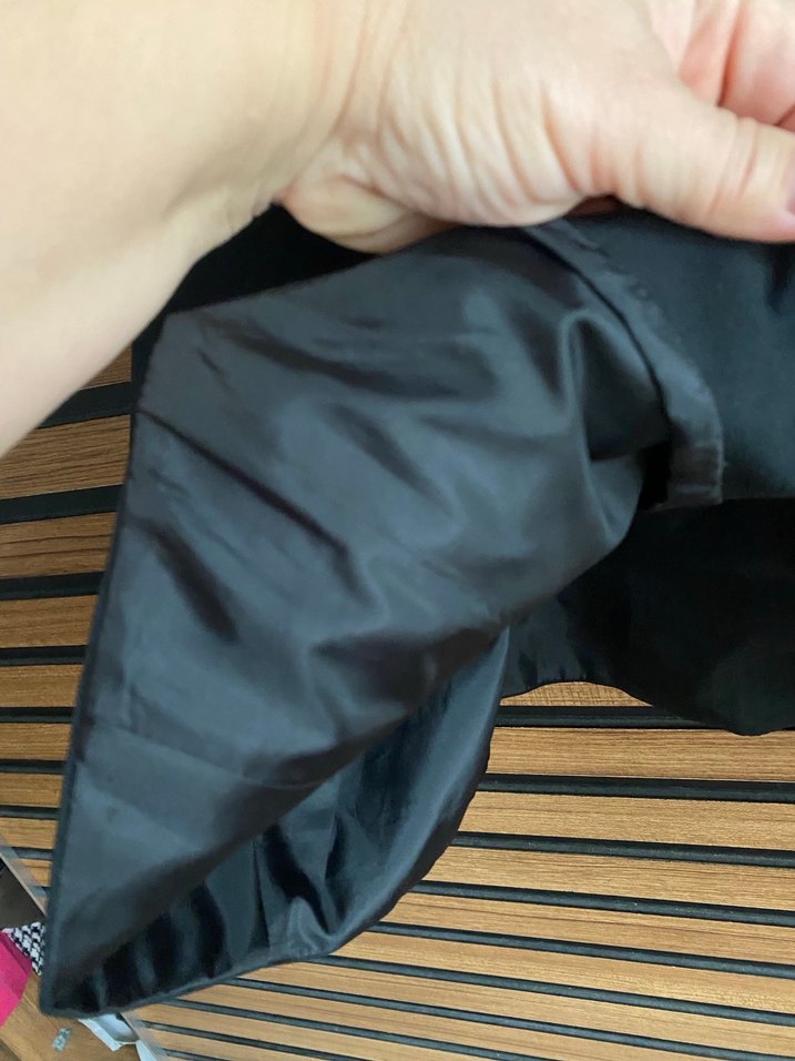 Düğmeli Siyah Kadın Yelek - Görsel 4