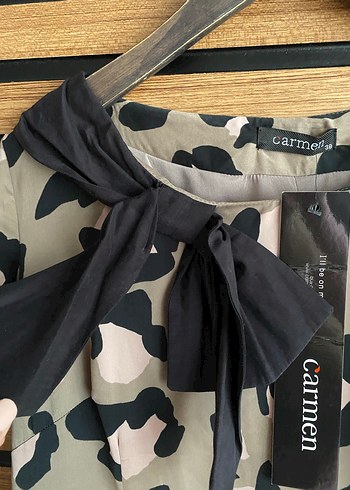 Leopar Desenli Elbise - Görsel 3