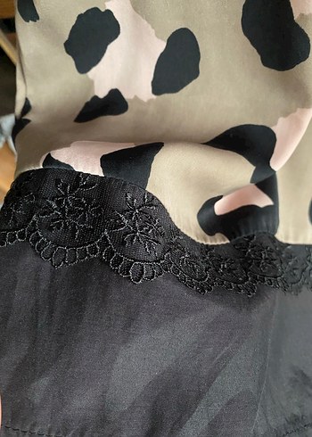 Leopar Desenli Elbise - Görsel 6