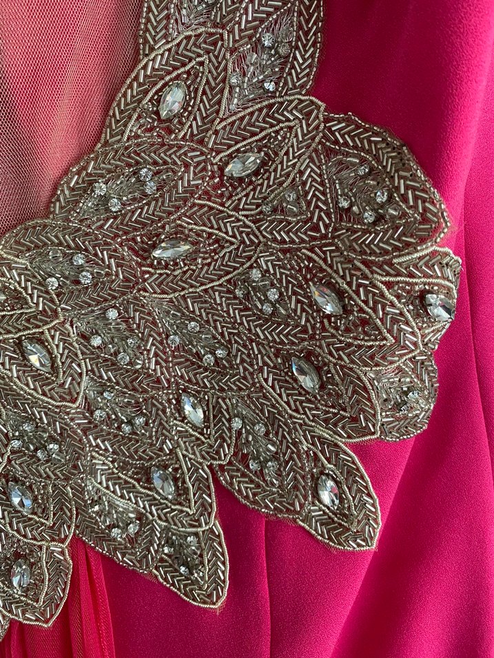 Mükemmel Uzun Kadın Abiye Elbise - Görsel 5