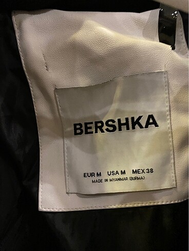 m Beden BERSHKA ŞİŞME MONT