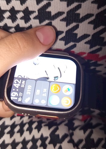 Kare Kadranlı Çok Renkli Akıllı Saat - Görsel 5