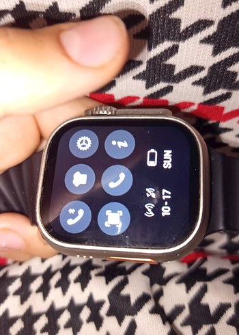 Kare Kadranlı Çok Renkli Akıllı Saat - Görsel 6