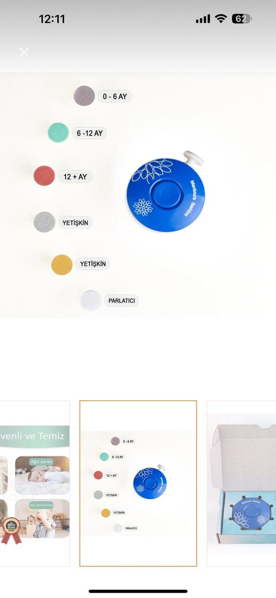 Bebek törpü makinesi - Görsel 3