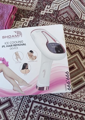Shoami Ice Cooling IPL Lazer Epilasyon Cihazı
