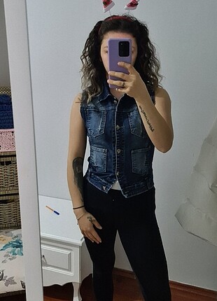 s Beden lacivert Renk Kot yelek