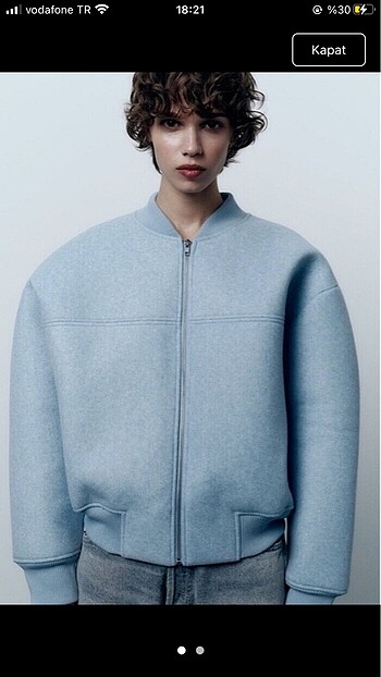 Zara Zara bomber ceket