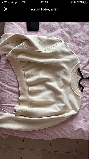 m Beden Defacto crop bluz