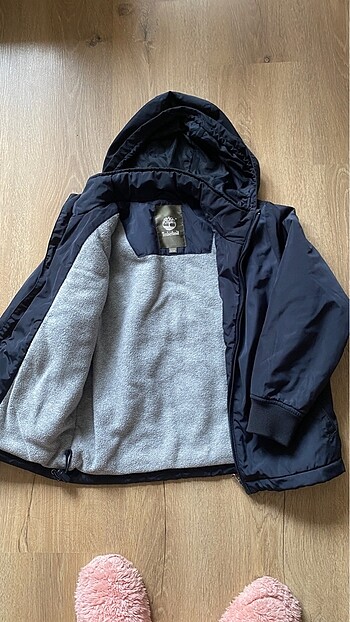 8 Yaş Beden Timberland 8 yaş çift taraflı mont