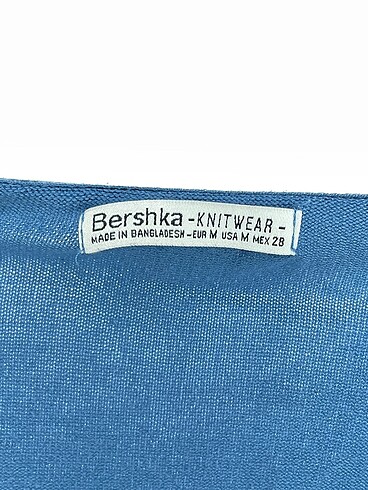 m Beden mavi Renk Bershka Hırka %70 İndirimli.