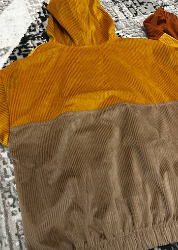 Kapüşonlu Rahat Kesim Sweat - Görsel 4