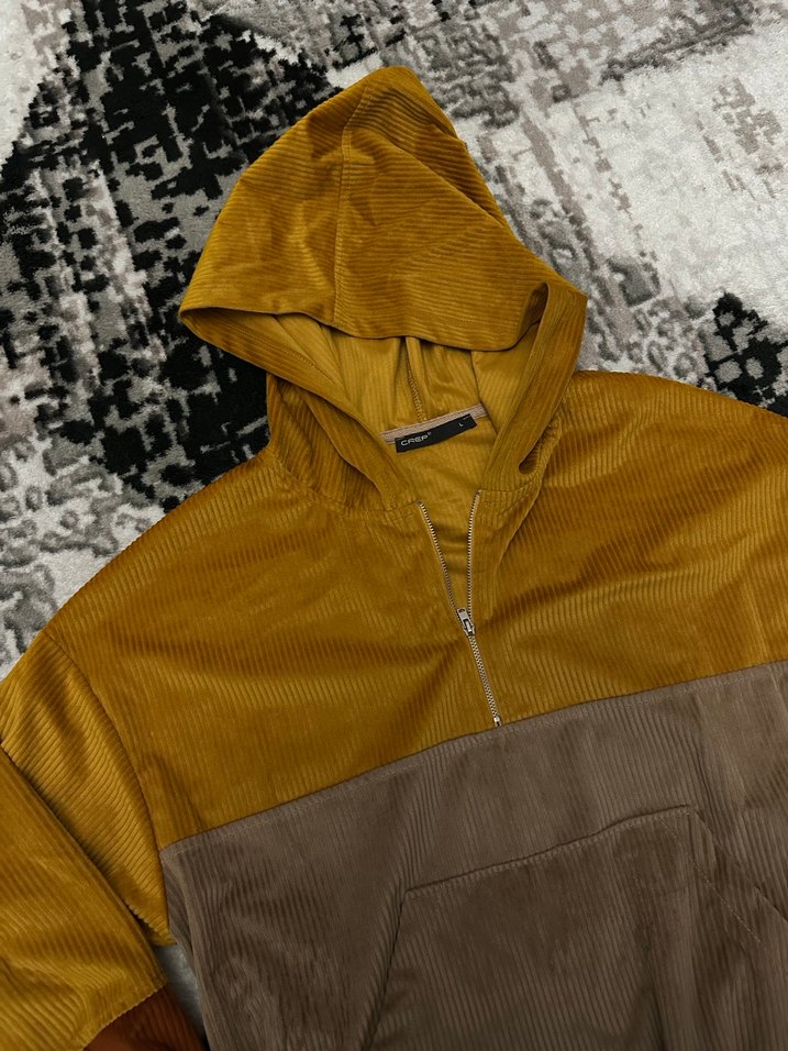 Kapüşonlu Rahat Kesim Sweat - Görsel 3