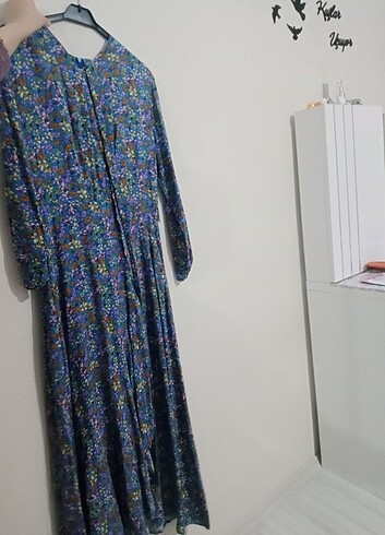 Zara #tesettur elbise #uzun elbise 