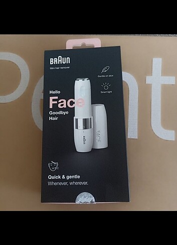 Braun mini tüy alma makinesi