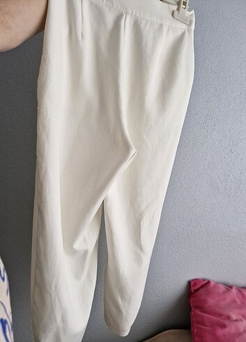s Beden beyaz Renk Havuç pantolon 