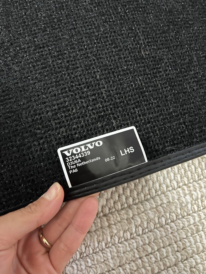 Yeni VOLVO ORIGINAL YAZLIK PASPAS SETİ  Siyah Araç Paspas Seti - Görsel 5