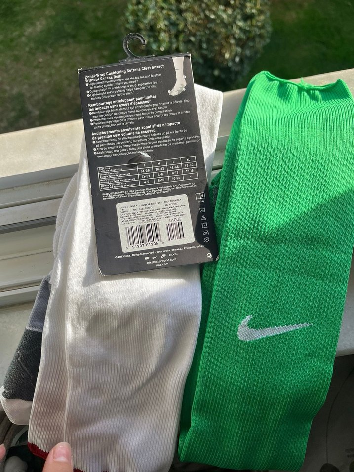 Nike Erkek Yeşil Midi Spor Çorap - Görsel 2