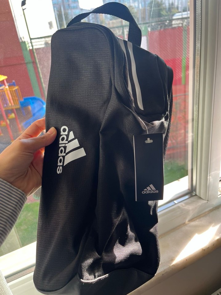 ADİDAS Siyah Fermuarlı TiRO League Krampon Çantası - Görsel 4