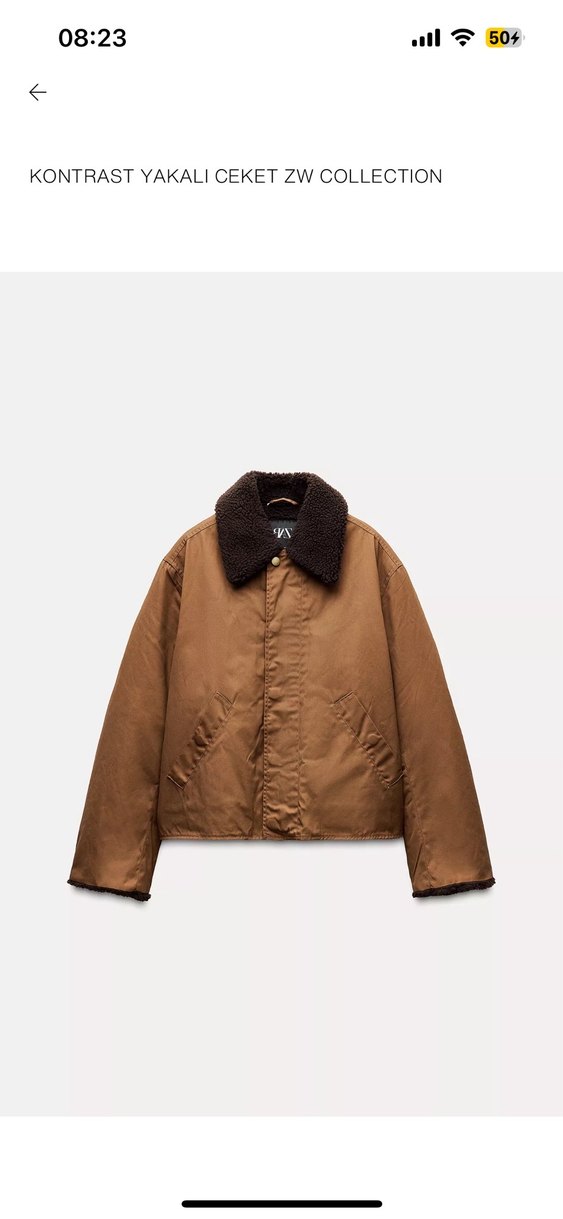 Zara mumlu ceket - Görsel 2
