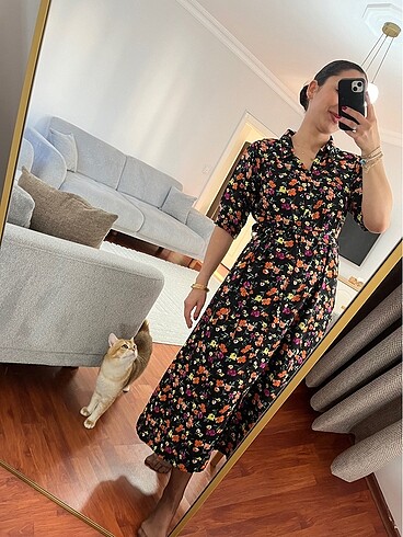 Tenis çiçekli elbise - Görsel 8