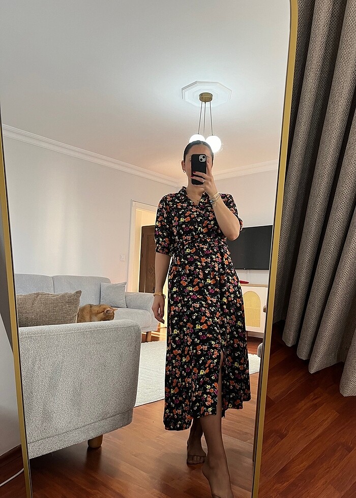 Tenis çiçekli elbise - Görsel 3