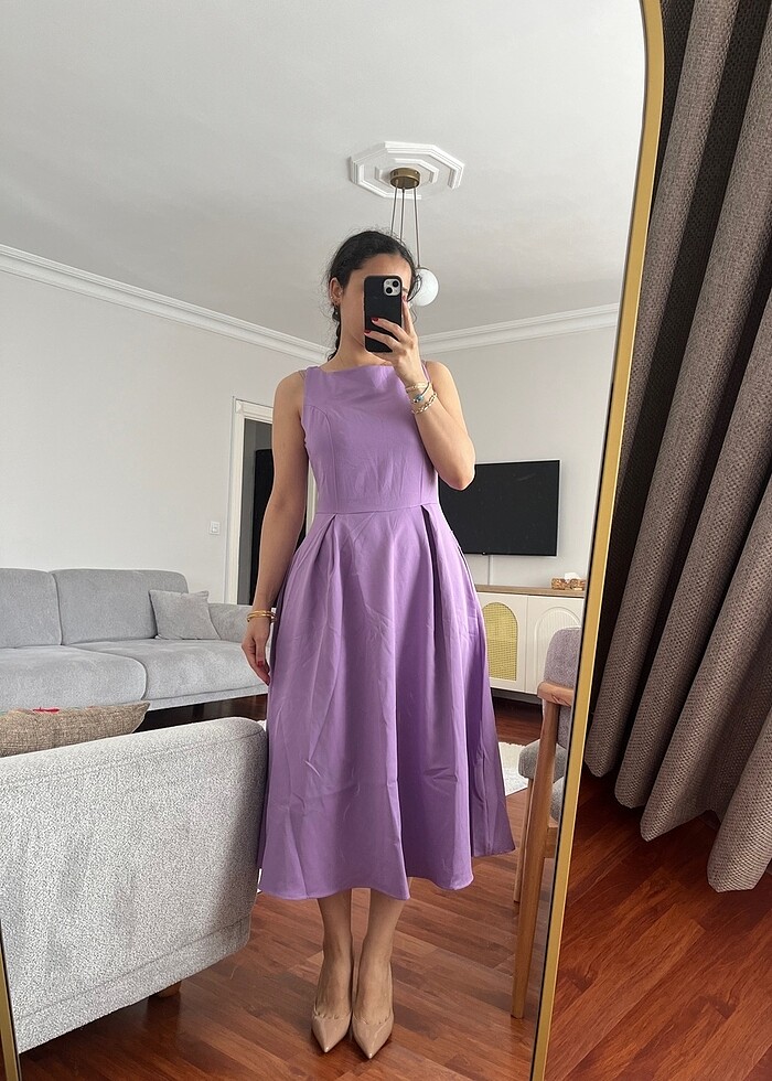 Etiketli elbise - Görsel 3