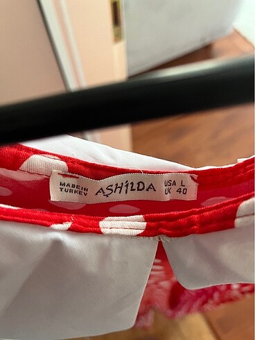 Vintage Puantiyeli elbise - Görsel 7