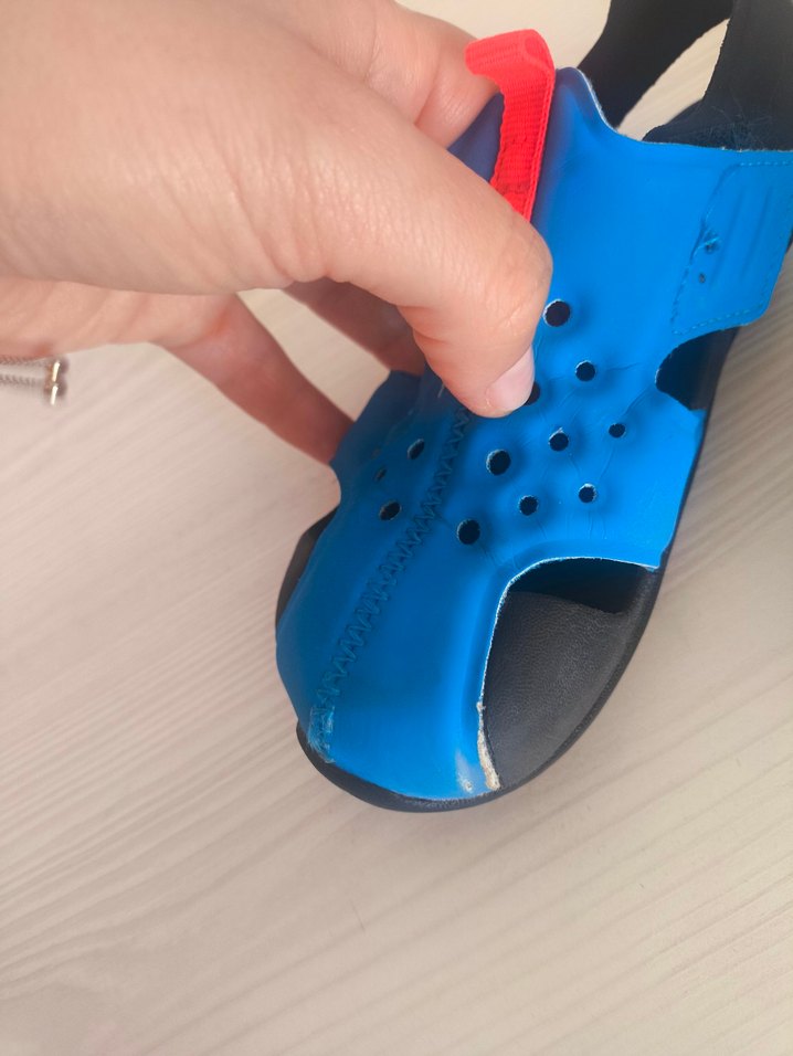 Nike Sunray Protect 27 numara Mavi Sandalet - Görsel 5