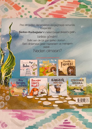 Şarkıcı Kurbağalar Çocuk Kitabı - Görsel 2