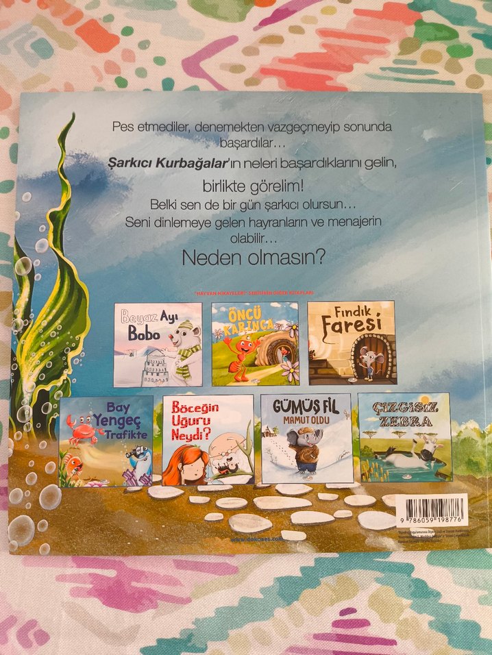 Şarkıcı Kurbağalar Çocuk Kitabı - Görsel 2